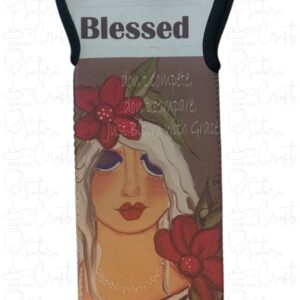 Wine Bag Printed Blessed