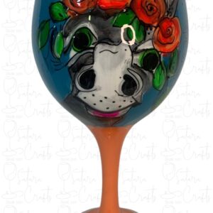 Wineglass Donkey Orange