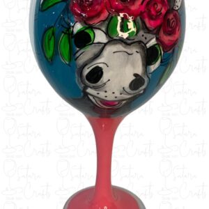 Wineglass Donkey Pink