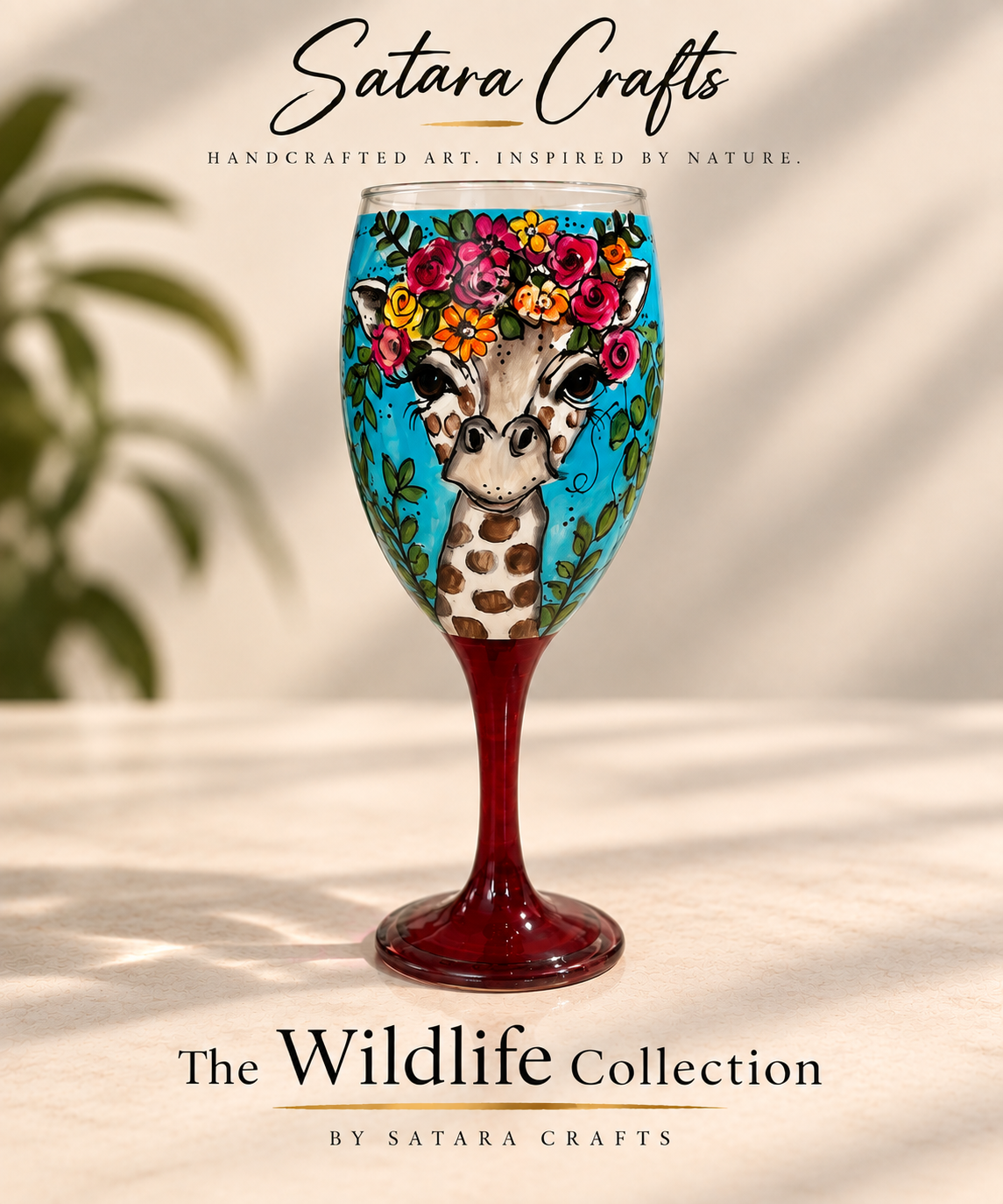 Giraffe Empire Glass