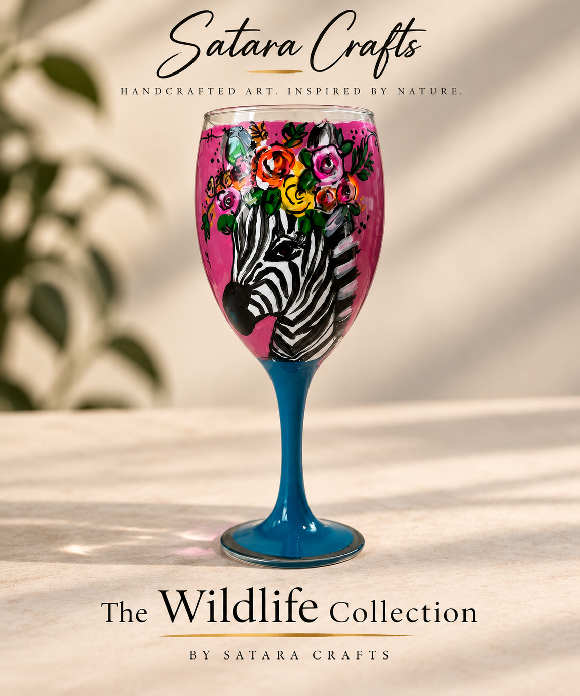 Zebra Empire Glass